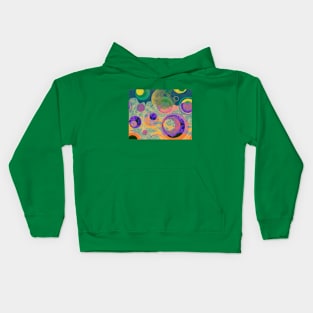 Olive Trees by Van Gogh (Remix by SABRE) Kids Hoodie